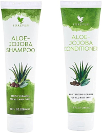 Komplekt aaloe šampooni ja palsamiga